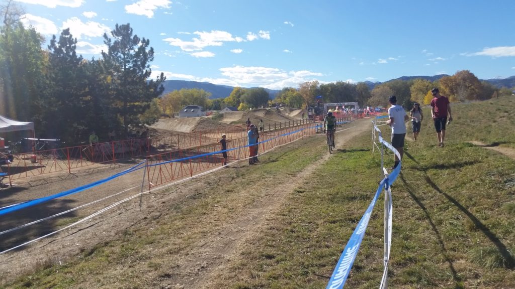 A warm, windy, and dry October day at Valmont Bike Park for the US Open of Cyclocross in Boulder, CO.